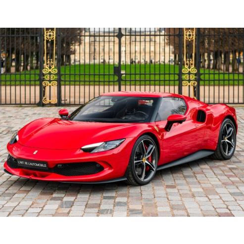 1/64 フェラーリー レッド 赤 Ferrari 296 GTB red Bburago 1:64 梱包