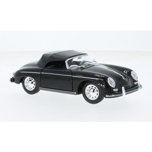 1/24 ポルシェ スピードスター 黒 ブラック Porsche 356 A Speedster