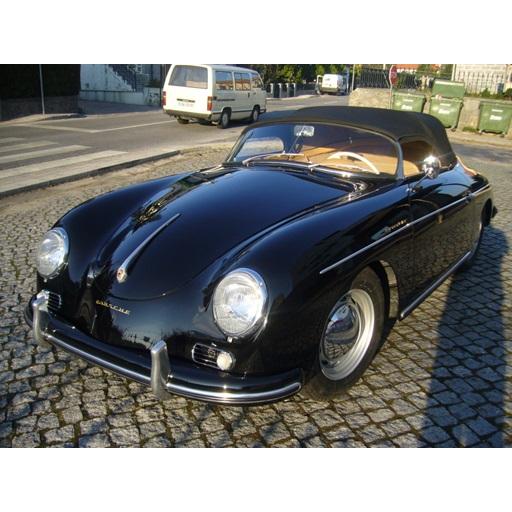 1/24 ポルシェ スピードスター 黒 ブラック Porsche 356 A Speedster