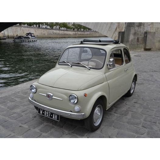 1/24 フィアット 500 ライトベージュ Fiat 500D light beige 1960 1:24 梱包サイズ80｜catalan20｜02