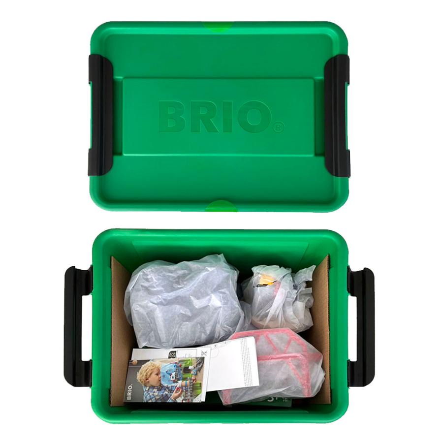 BRIO（ブリオ） 2026 クリスマス限定 レールセット 車両付き 66ピース