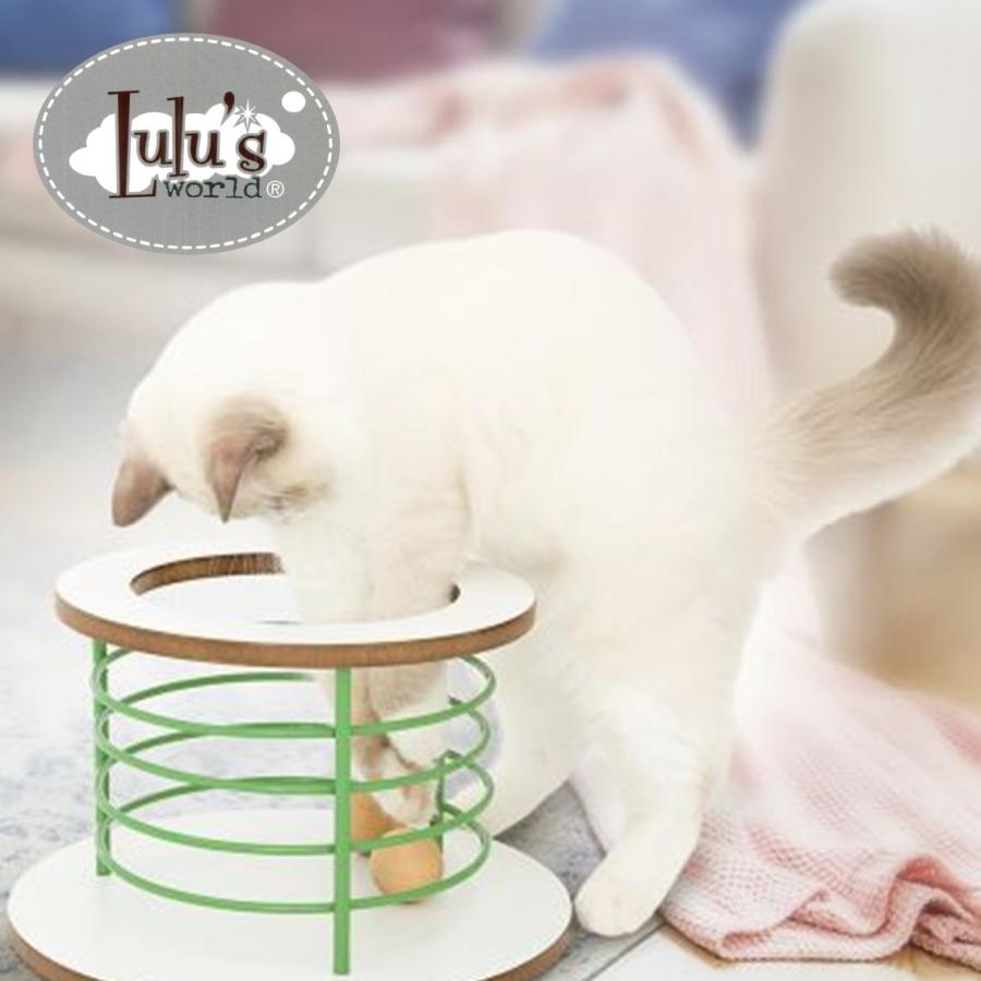 猫用おもちゃ ボール 転がる おしゃれ 木製 小型 安定感 おもちゃ ネコ Lulu S World ル プレイ プール Ll409 Catch 通販 Yahoo ショッピング