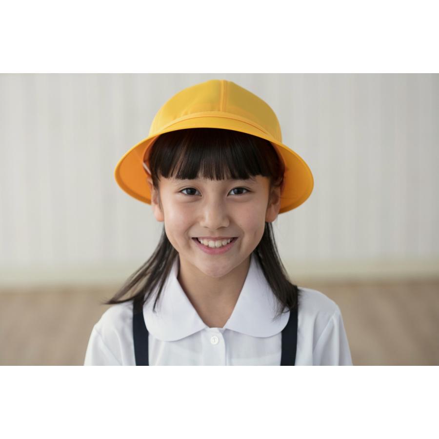 通学帽子 女の子用 メトロ帽 日本製 黄色い帽子 交通安全帽 Catch キャッチ Uvカット 制服 小学生 9033 体操服と学生服のcatch 通販 Yahoo ショッピング
