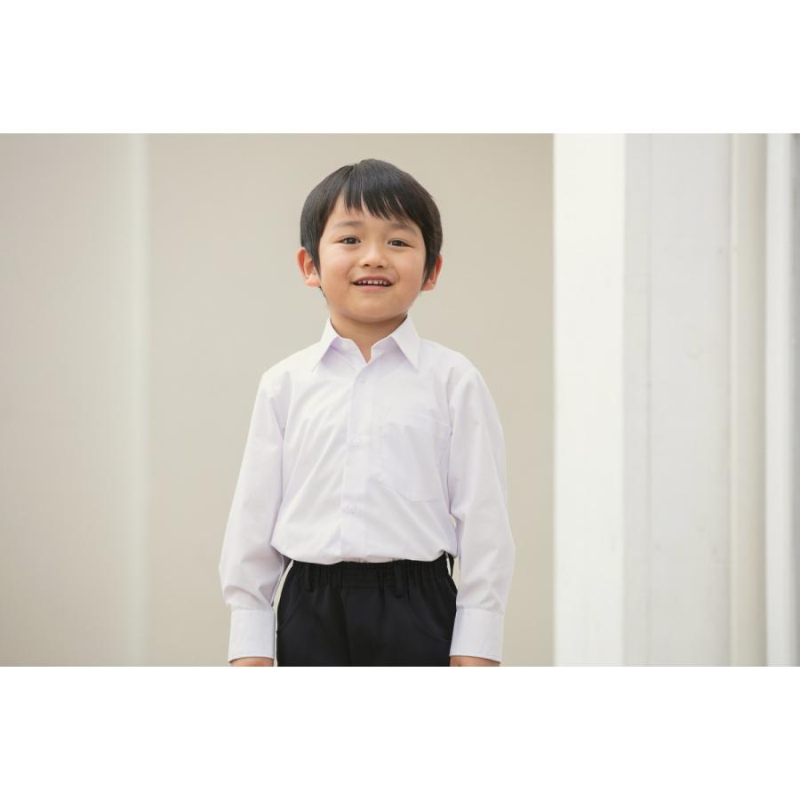 Catch（キャッチ） 即納 スクールシャツ 長袖 男子 形態安定 カッター