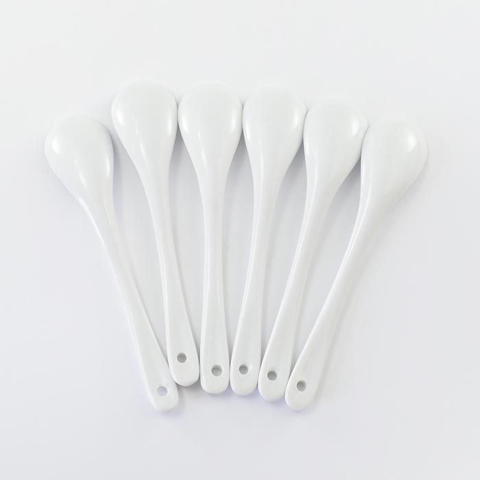 スプーン 6点セット /13cm/ 陶器 コーヒースプーン 和食器 和風 染付柄