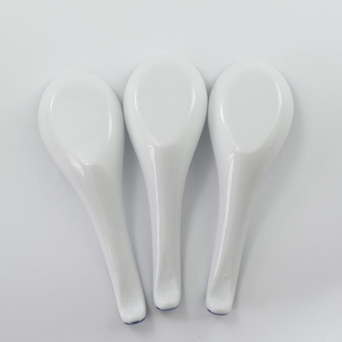 蓮華 レンゲ 3点セット /15cm/ 陶器 和食器 和風 染付柄 スプーン