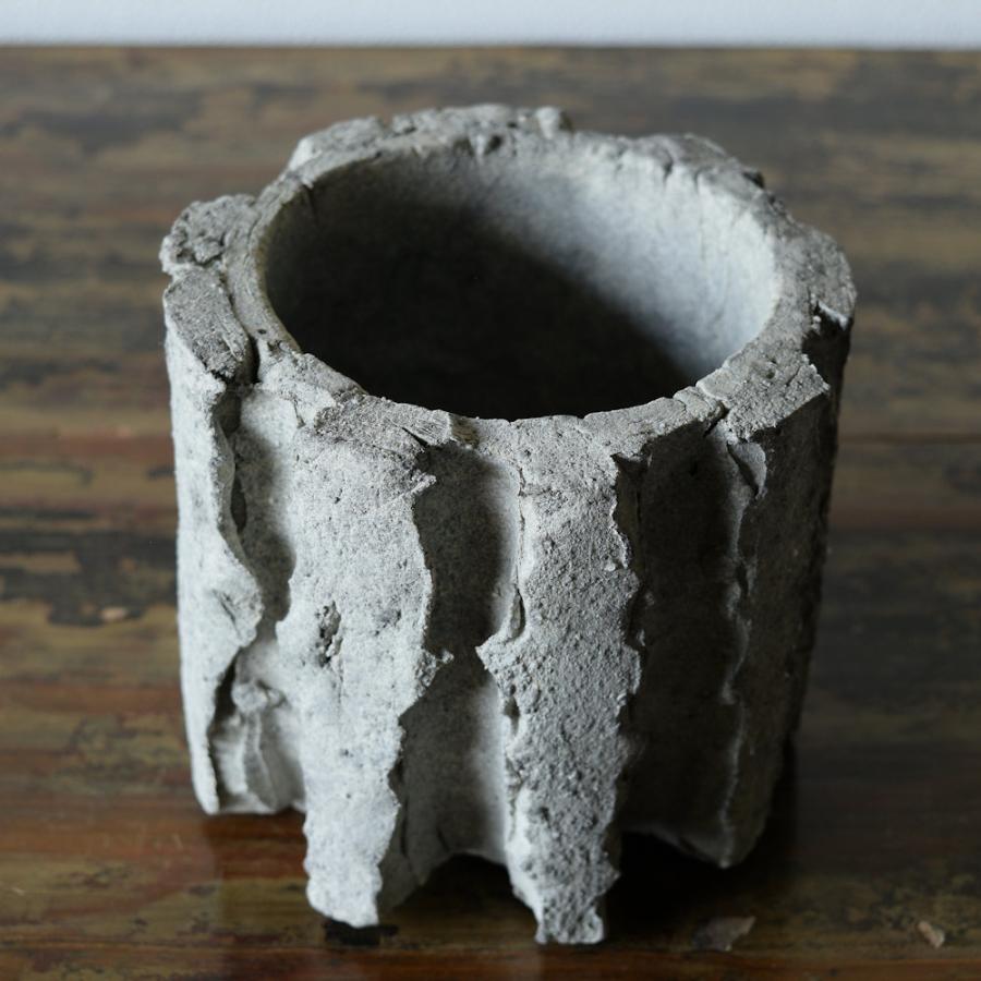 ハンドメイド植木鉢 かわいい信楽焼 陶器 プランターポット 1点1点