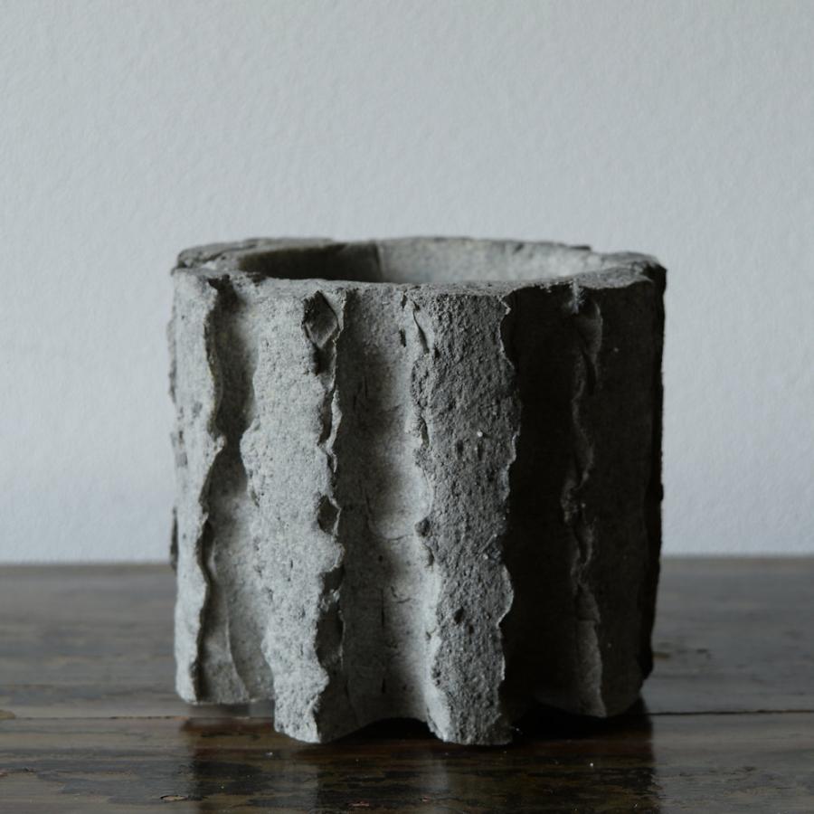 ハンドメイド植木鉢 かわいい信楽焼 陶器 プランターポット 1点1点