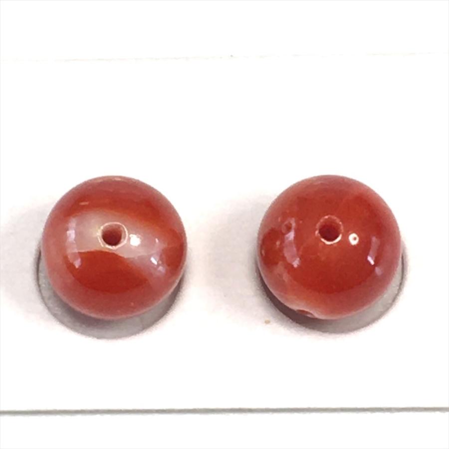 珊瑚 血赤珊瑚 玉 片穴 85g 珊瑚 裸石 ルース 血赤珊瑚 9.6