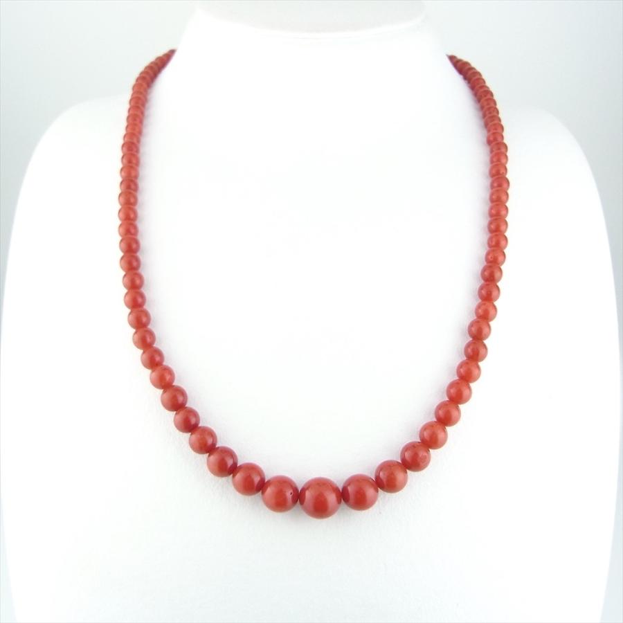 珊瑚 ネックレス 地中海紅珊瑚 サルジ グラデーション K14wg 天然 Cn 0002 キャセイコーラル Yahoo 店 通販 Yahoo ショッピング