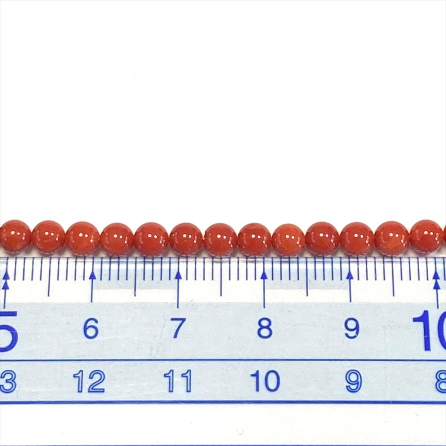 珊瑚 地中海紅珊瑚 連材 サルジ 丸玉 パーツ ネックレス ブレスレット 天然｜cathaycoral｜08