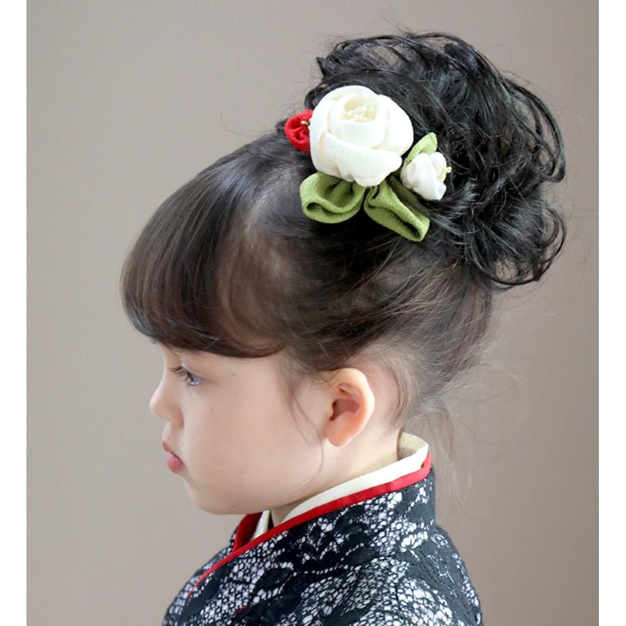 Catherine Cottage 着物 120cm 髪飾り付き Catherine Cottage 水引梅髪飾り（小） キッズ 子供 女の子