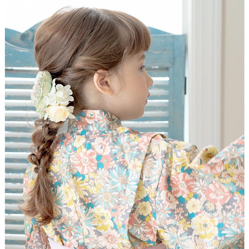 ⭐︎美品⭐︎キャサリンコテージ　七五三着物　髪飾り付き キャサリンコテージ 被布セット 七五三 髪飾り付き 100