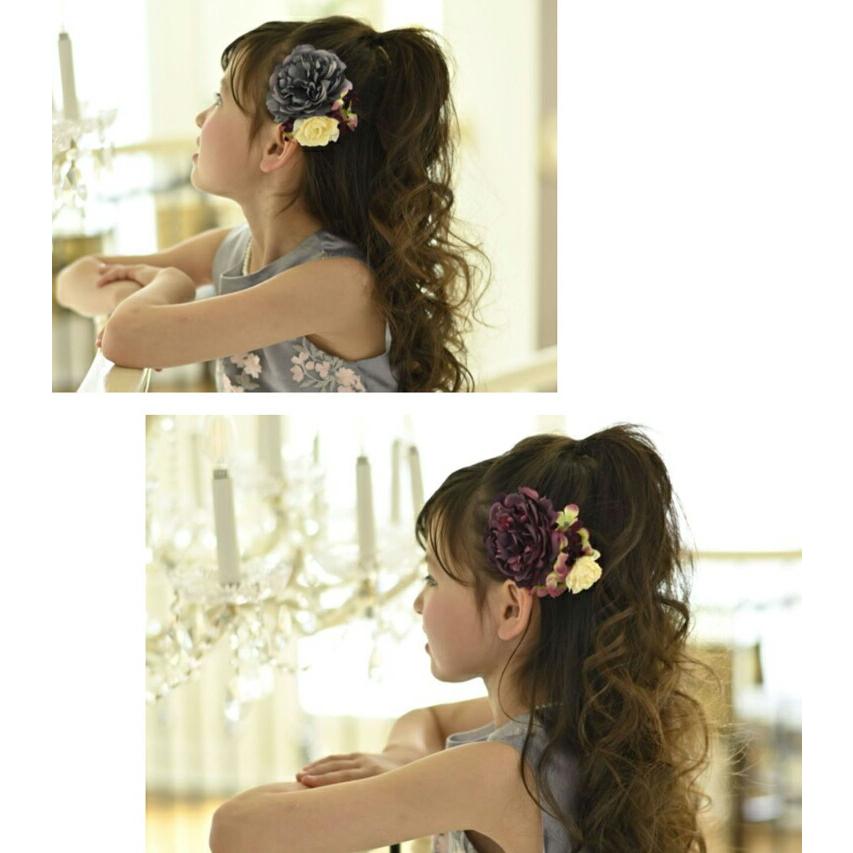 超目玉セール｜ナチュラルフラワーヘアクリップ コサージュ 髪飾り 結婚式  コンクール 発表会 演奏会 七五三 浴衣 着物 袴 TAKキャサリンコテージ | Catherine Cottage | 17