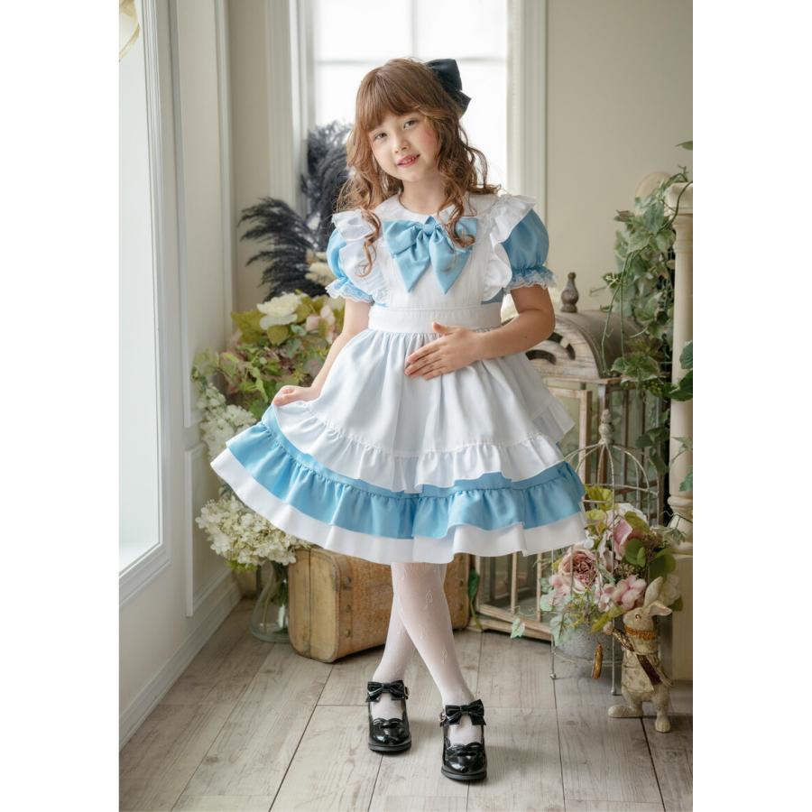 チャコット　水色 フリル付き ドレス Catherine Cottage（キャサリンコテージ） クリアランスセール｜子供