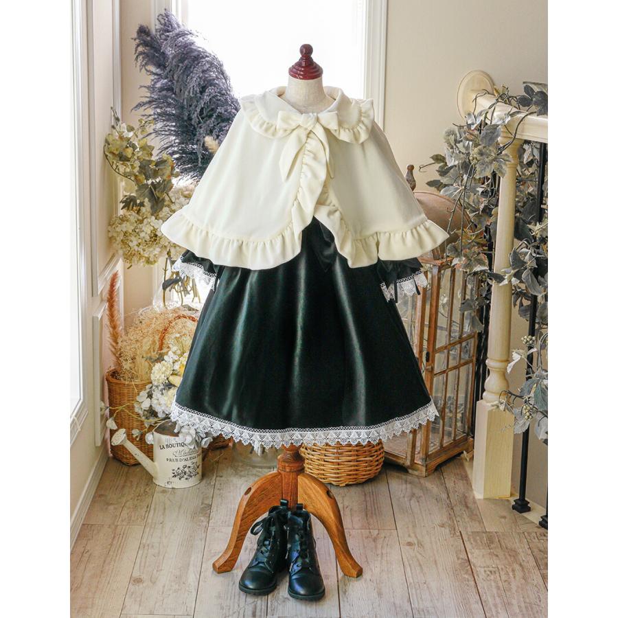 裏ロリＤＶＤ　小学生 Catherine Cottage 超目玉セール｜アウター 女の子 送料無料 ロマンチックフリルケープ フォーマル 冬 襟付き 羽織 リボン ロリータ  TAK キャサリンコテージ : キャサリンコテージヤフー店 - 通販 - Yahoo!ショッピング