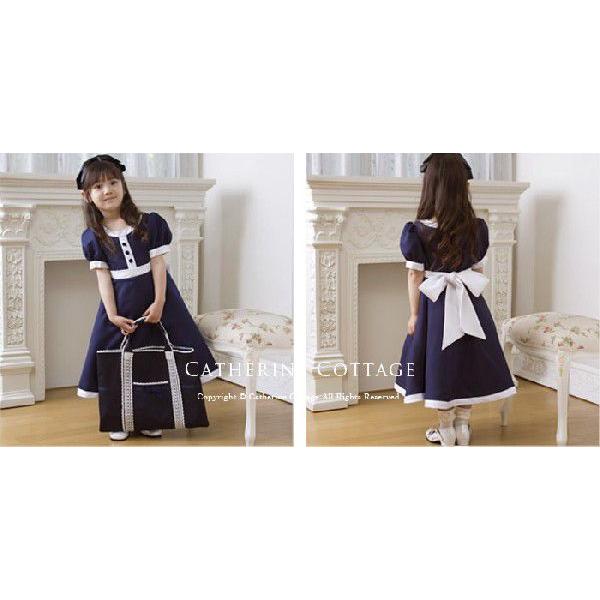 発表会ドレス子供 結婚式 服装 女の子 子供ドレス 花紺レトロワンピース 100 110 1 130 140 150 160 Tak Cc0054 キャサリンコテージ 通販 Yahoo ショッピング