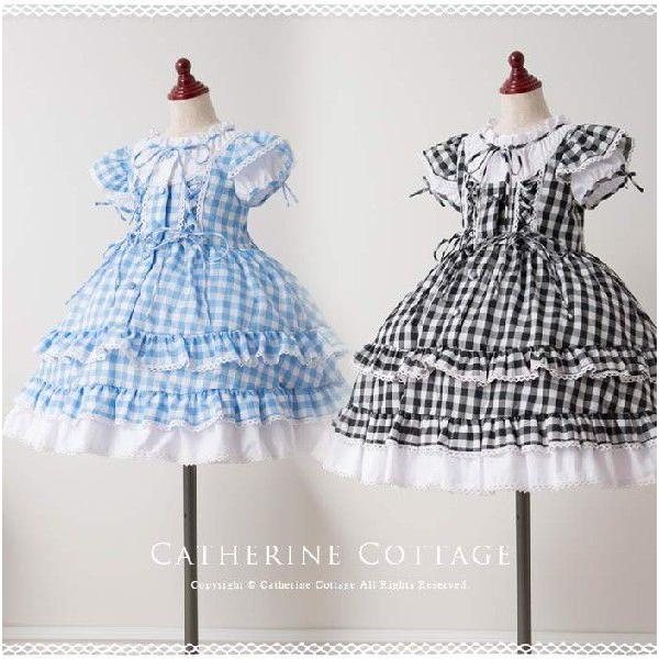 子供ドレス チェックエプロンドレス ハロウィン 衣装 女の子 子どもワンピ 90 150cm コスプレ Tak Cc0123 キャサリンコテージ 通販 Yahoo ショッピング