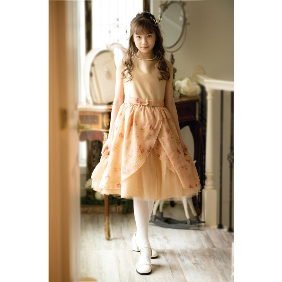 子供ドレス 発表会 結婚式 フォーマル 薔薇柄ゴールドオーガンジードレス 1 130 140 150 160 Cm Takキャサリンコテージ Cc0407 キャサリンコテージ 通販 Yahoo ショッピング