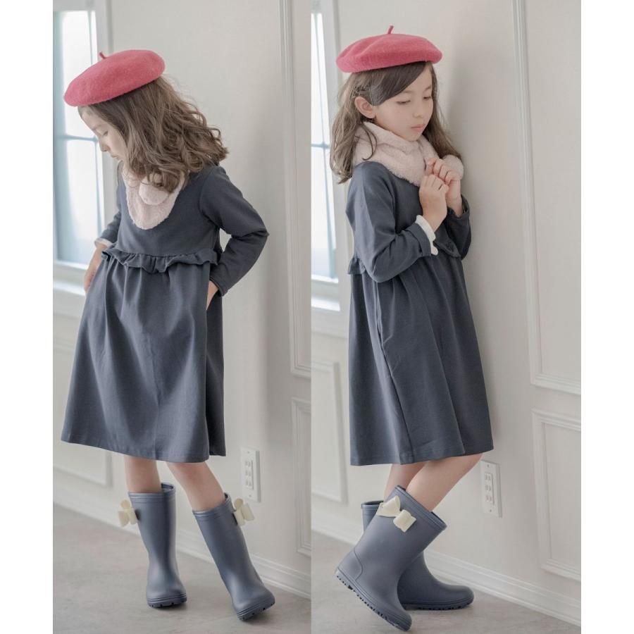 レインブーツ キッズ 女の子 長靴 サイドリボンレインブーツ 16 17 18 19 21 22 23cm Tak De008 キャサリンコテージ 通販 Yahoo ショッピング