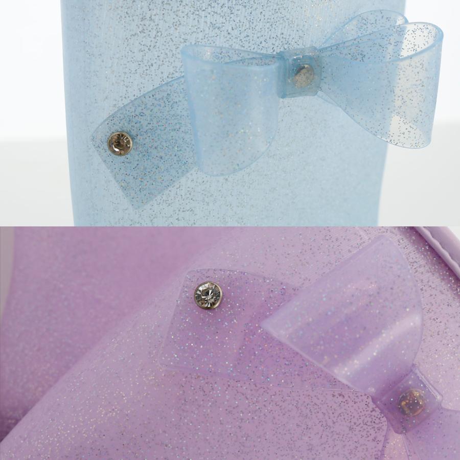 セール｜キッズ長靴 |在庫わずか|送料無料| サイドリボンラメレインブーツ ジュニア レディース TAK・キッズ キャサリンコテージ | Catherine Cottage | 13