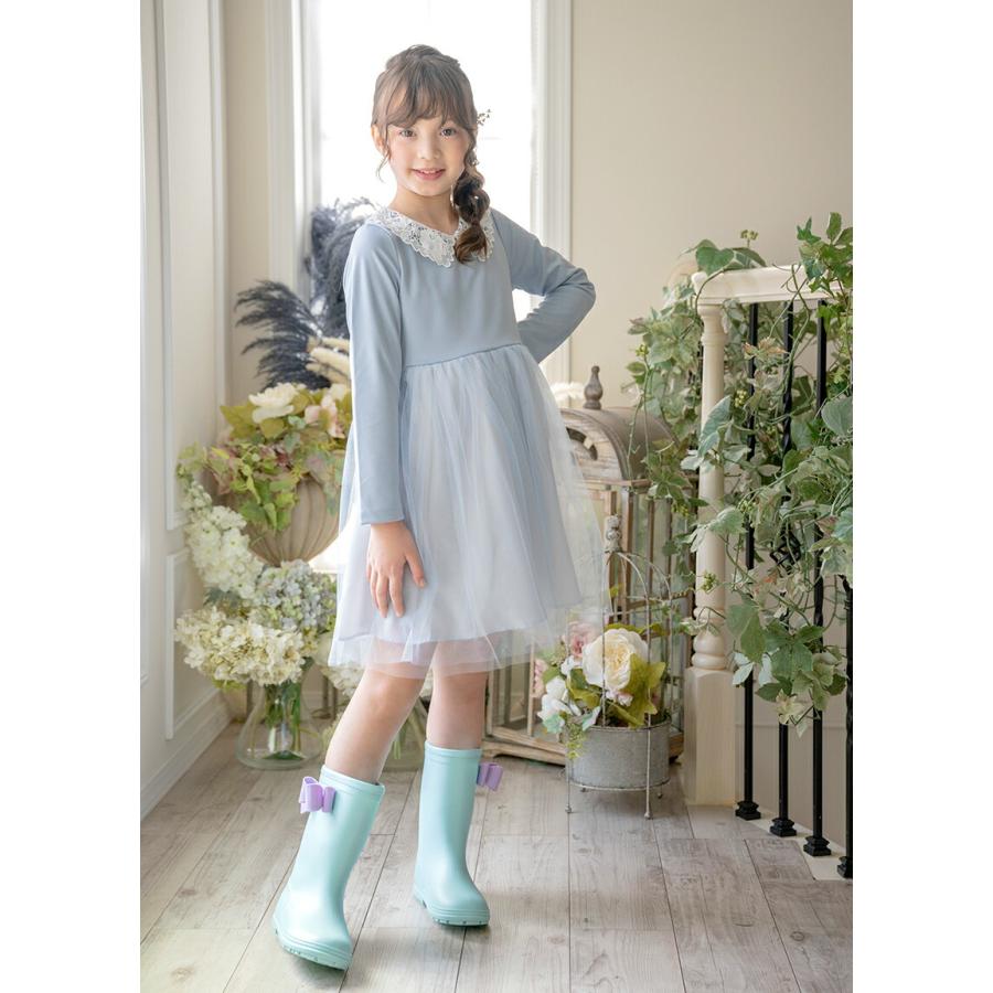 超目玉セール｜長靴 キッズ 雨靴 送料無料 サイドリボン レインブーツ かわいい 女の子 ジュニア TAK キャサリンコテージ | Catherine Cottage | 21