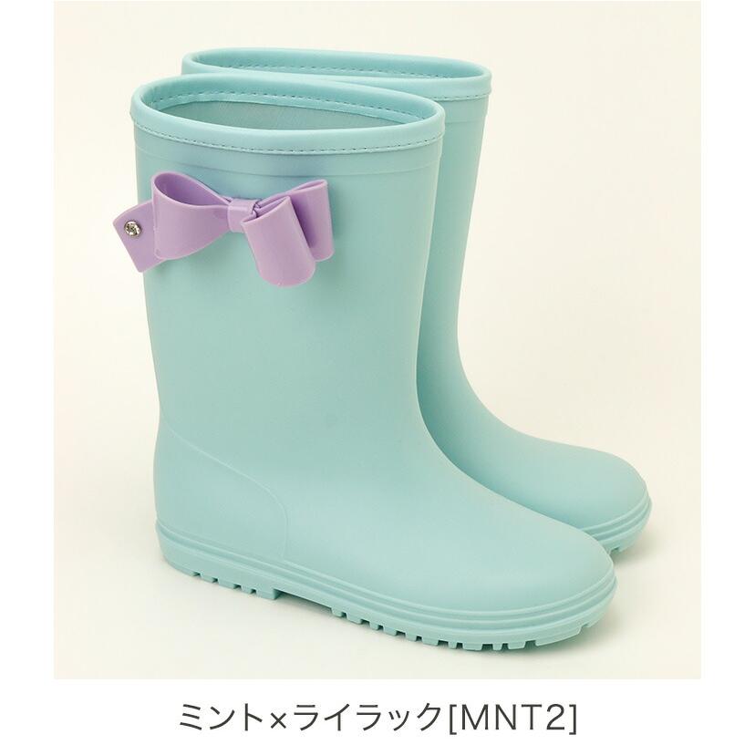 超目玉セール｜長靴 キッズ 雨靴 送料無料 サイドリボン レインブーツ かわいい 女の子 ジュニア TAK キャサリンコテージ | Catherine Cottage | 11