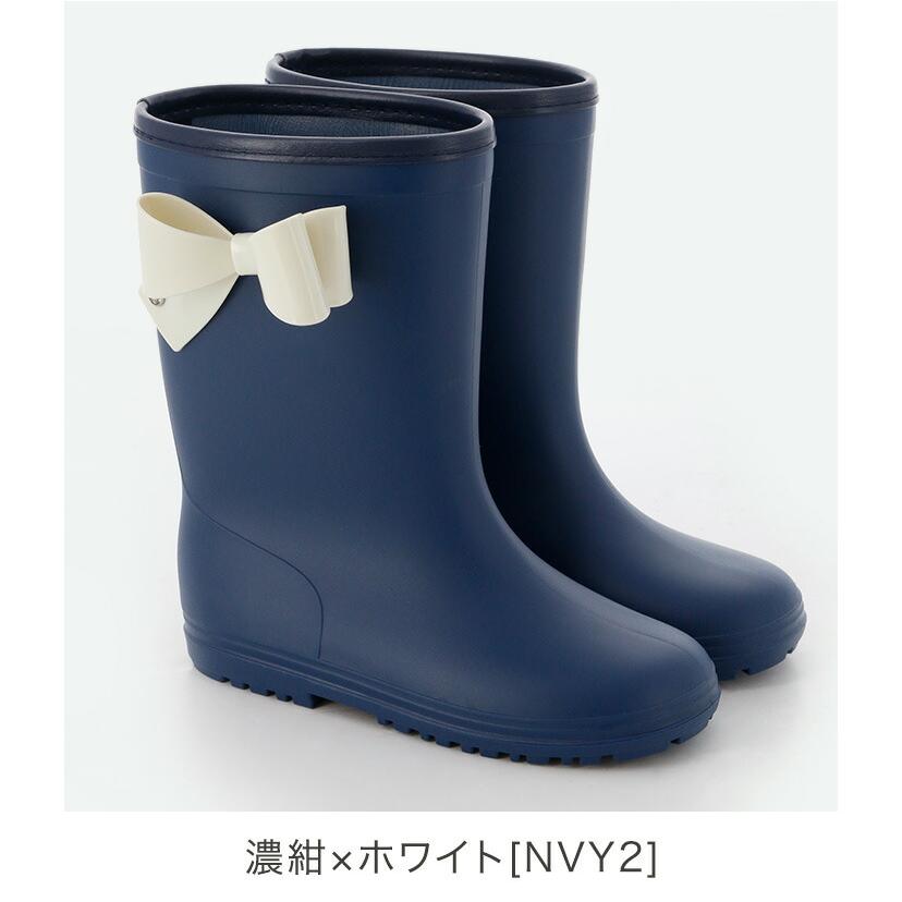 超目玉セール｜長靴 キッズ 雨靴 送料無料 サイドリボン レインブーツ かわいい 女の子 ジュニア TAK キャサリンコテージ | Catherine Cottage | 12