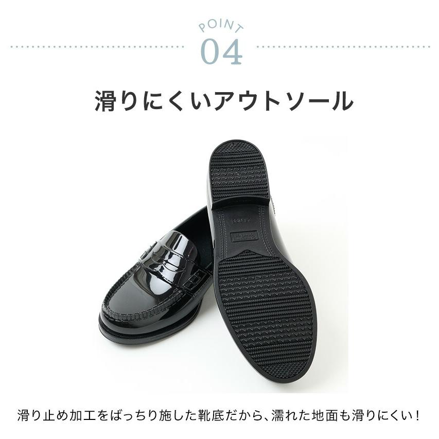 目玉セール｜ 防水ローファー 送料無料 レイングッズ 長靴 晴雨兼用 レインローファー 学生 通学 通勤 防水 雨靴 レインシューズ  キャサリンコテージ TAK | Catherine Cottage | 10