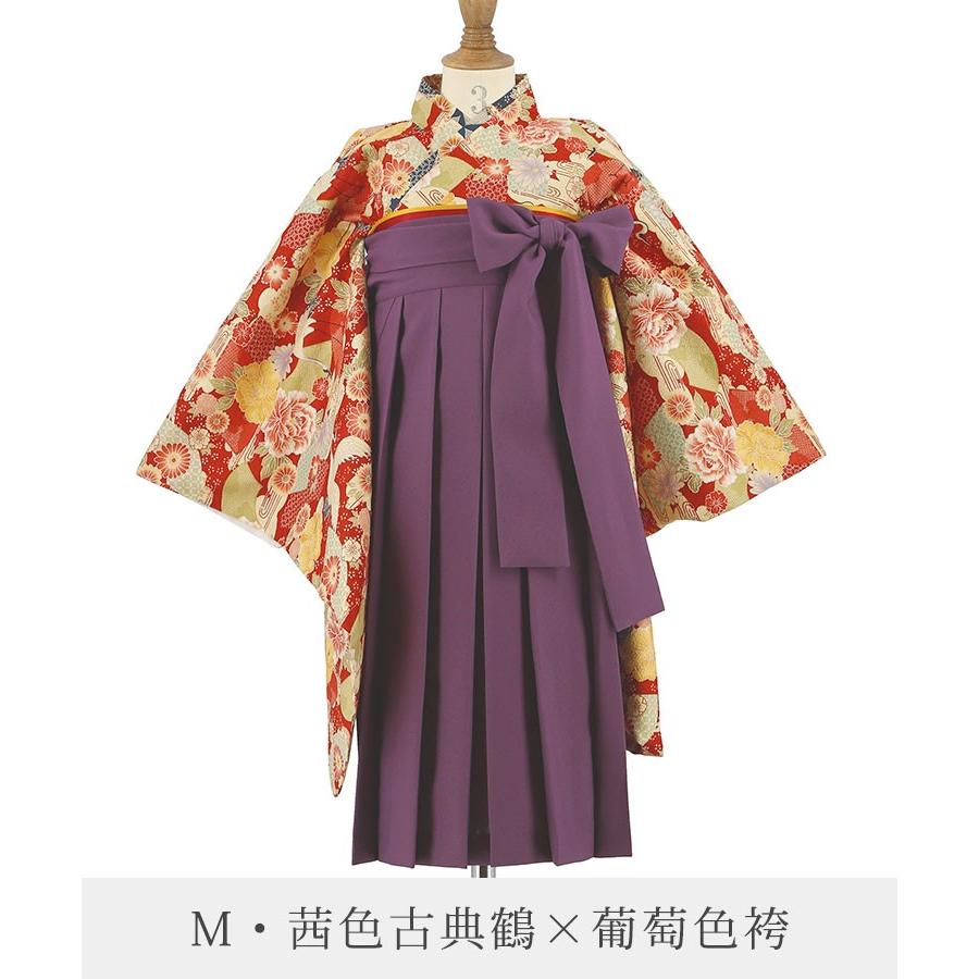 卒園式 卒業式 袴 着付け簡単和ちりめん袴セット 女の子 ピンク 白 赤 紺 紫 白 緑 110 1 130 140 150 160 Cm Tak Hakast7 キャサリンコテージ 通販 Yahoo ショッピング