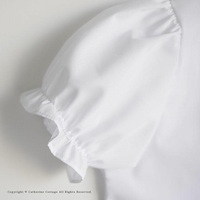 日本製 子供服 女の子 半袖 刺繍ブラウス フォーマル 白 100 110 1 130 140 入学式 発表会 結婚式 法事 Yup4 M0014 キャサリンコテージ 通販 Yahoo ショッピング