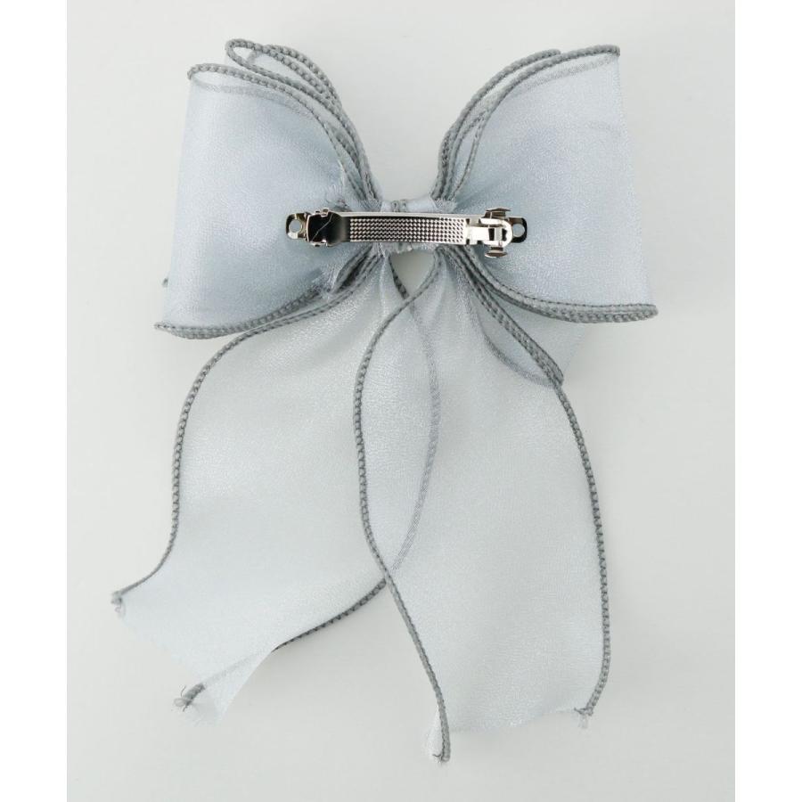 ヘアアクセサリー オーガンジーリボンのお嬢様バレッタ おしゃれ キッズ 子供 Yup4 Nsac010 キャサリンコテージ 通販 Yahoo ショッピング