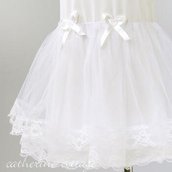 超超目玉セール｜ベビー用肌着 肩ひも付きベビードレス インナー ペチコート パニエ TAK キッズ キャサリンコテージ | Catherine Cottage | 01