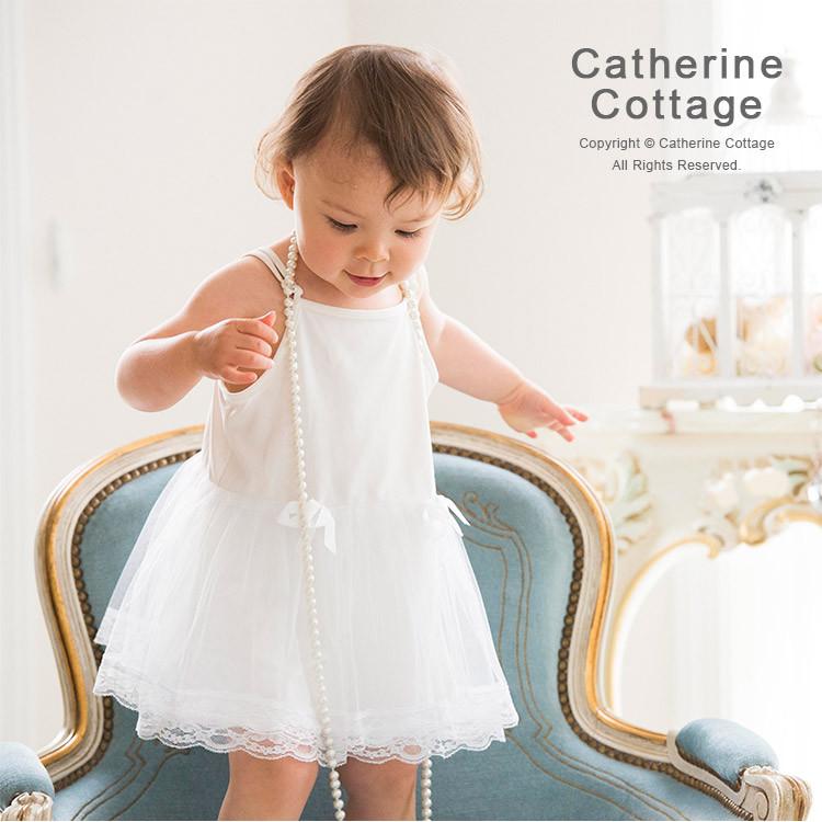 超超目玉セール｜ベビー用肌着 肩ひも付きベビードレス インナー ペチコート パニエ TAK キッズ キャサリンコテージ | Catherine Cottage | 04