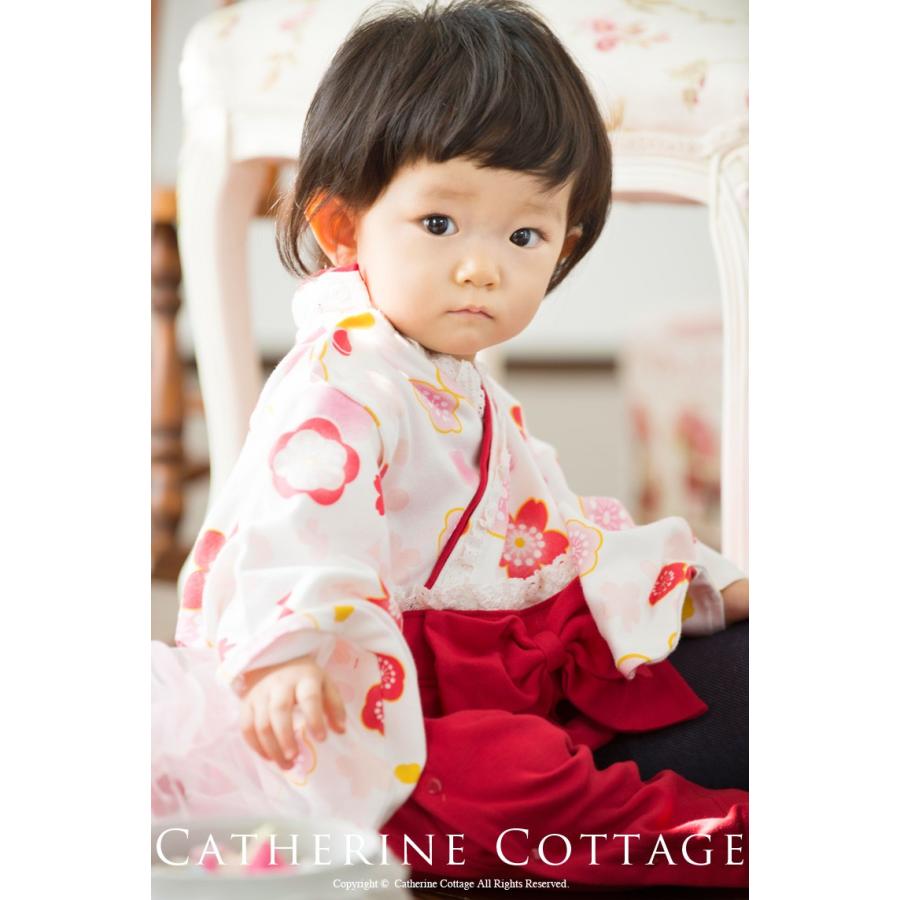 袴ロンパース 女 女の子 カバーオール キャサリンコテージオリジナル ベビー 70 80 90cm 処分価格 返品不可 Tak Pc436rp キャサリンコテージ 通販 Yahoo ショッピング