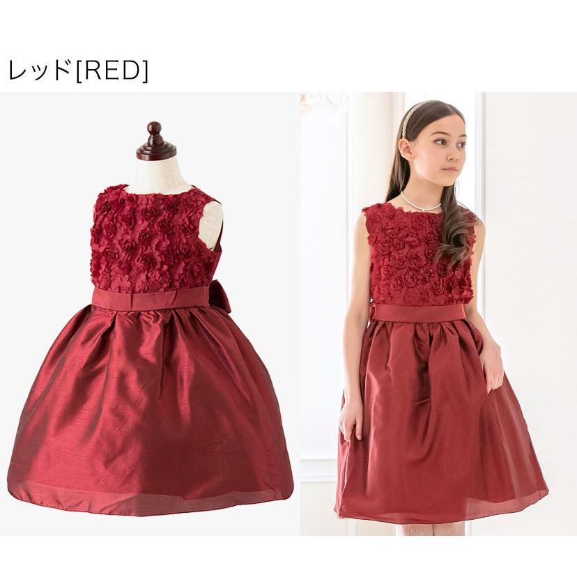 超目玉セール｜子供ドレス 女の子 ローズパーティードレス 膝丈 フォーマル ピアノ発表会 キッズ ジュニア 結婚式 小学生 在庫限り キャサリンコテージ TAK | Catherine Cottage | 14