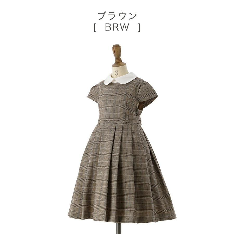 入学式 発表会 結婚式 子供服 女の子 ブリットチェック ワンピース 白襟 フォーマル 半袖 110 1 130 140 150 160 Cm Tak Pc852 キャサリンコテージ 通販 Yahoo ショッピング