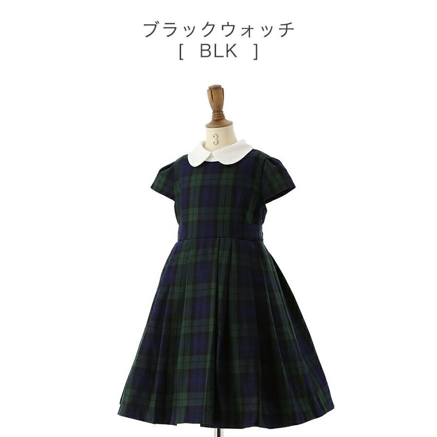 入学式 発表会 結婚式 子供服 女の子 ブリットチェック ワンピース 白襟 フォーマル 半袖 110 1 130 140 150 160 Cm Tak Pc852 キャサリンコテージ 通販 Yahoo ショッピング