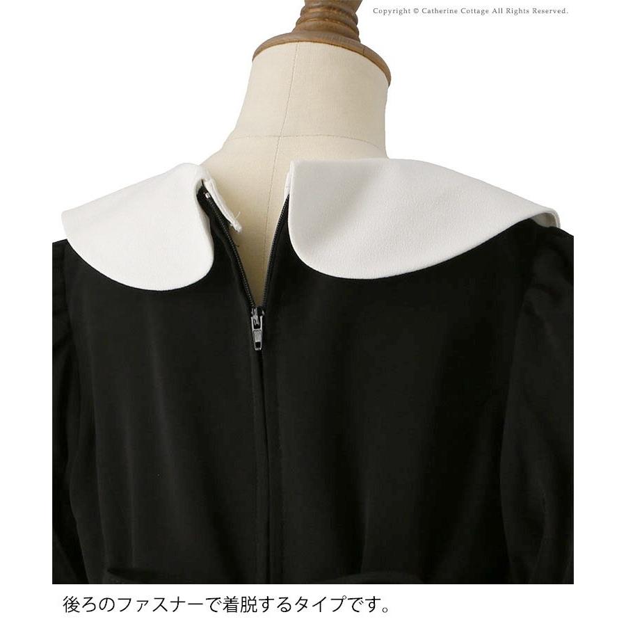 入学式 卒園式 卒業式 卒服 子供 フォーマル 白襟ウエストタックワンピース 半袖 冠婚葬祭 黒 キッズ 110 1 130 140 150 160 Cm Tak Pc853 キャサリンコテージ 通販 Yahoo ショッピング