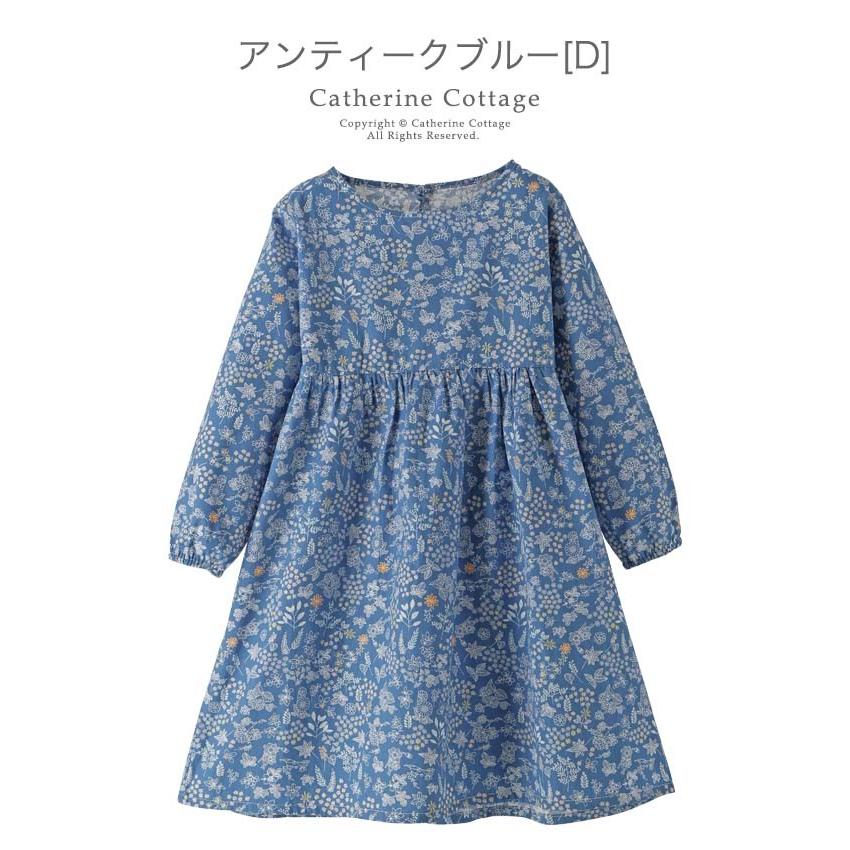 子供服 長袖 女の子 ヴィンテージプリントコットンワンピース カジュアル おしゃれ 春 夏 秋 110 1 130 140 150 Cm Tak Pc922 キャサリンコテージ 通販 Yahoo ショッピング