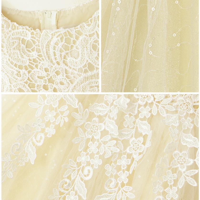 目玉セール｜ドレス 子供 発表会 結婚式 ケミカルレース スパンコールチュールドレス フォーマル キッズ TAK キャサリンコテージ | Catherine Cottage | 06