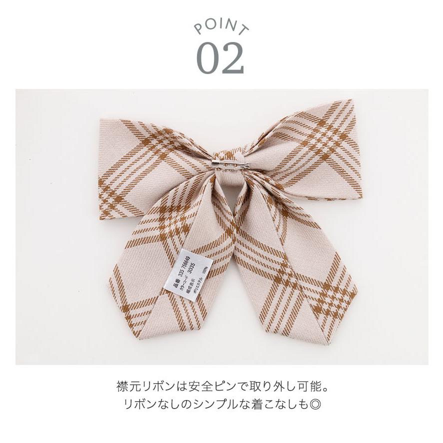 ✳︎jeeeeep　丸襟チェックワンピースとノーカラーボレロのアンサンブル 丸襟チェックワンピースとノーカラーボレロのアンサンブル