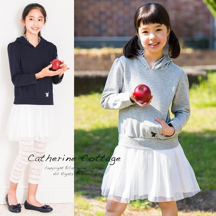 子どもワンピ ワンピース ジュニア アリスのチュールスウェットワンピース 140 150 160 170cm Tak Tk3061 キャサリンコテージ 通販 Yahoo ショッピング
