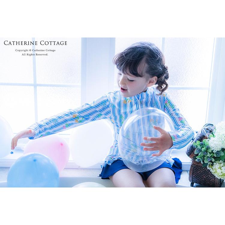 ラッシュガード キッズ ジュニア 女の子 男の子 フードなし スタンドカラーラッシュガード 水着 長袖 100 110 1 130 140 150 Cm Yup12 Tk3090 キャサリンコテージ 通販 Yahoo ショッピング