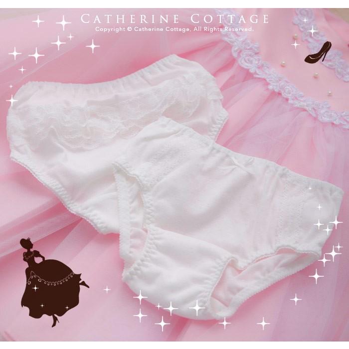 女児ショーツ 子ども肌着 女の子 お姫様レースショーツ ２枚組 子供服 女の子 キッズ パンツ インナー 下着 発表会 結婚式 ジュニア 白 オフホワイト Tak Tk6035 キャサリンコテージ 通販 Yahoo ショッピング