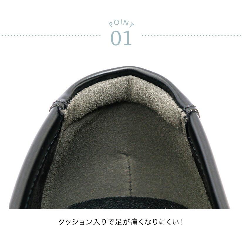 靴 シューズ 女の子 卒業式 ヒールローファー フォーマルシューズ カジュアル 黒 クッション入り 通学 卒服 キャサリンコテージ TAK | Catherine Cottage | 03