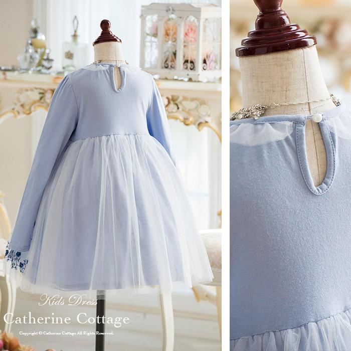 子供ワンピース リトルシンデレラ刺繍ワンピース 子供ドレス 100 110 1 130 Cm Tak Tm1011 キャサリンコテージ 通販 Yahoo ショッピング