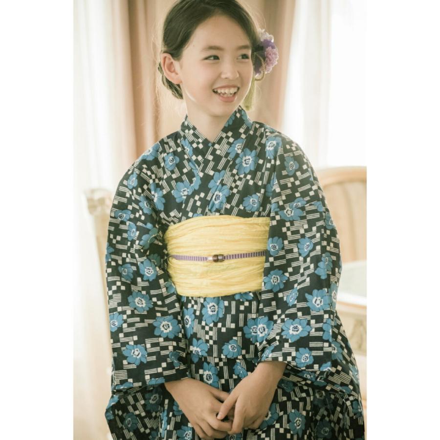 浴衣 子供 京都発 レトロ柄こだわり浴衣セット 浴衣 帯 レディース ジュニア 腰上げ不要 大人用 140 150 155 165 Cm Tak Tm1033 キャサリンコテージ 通販 Yahoo ショッピング