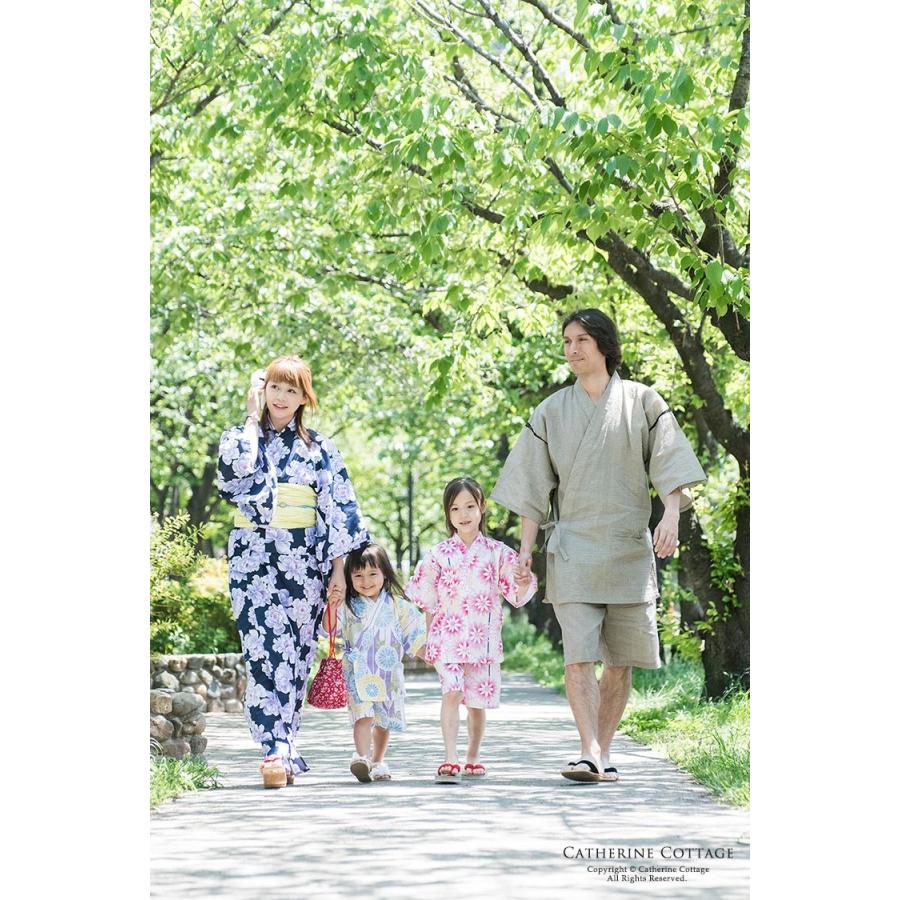 甚平 キッズ 女 子供 甚平 女の子 ジュニア 京都発 オリジナル柄こだわり甚平 100 110 1 130 140 Cm Tak Tm1034 キャサリンコテージ 通販 Yahoo ショッピング