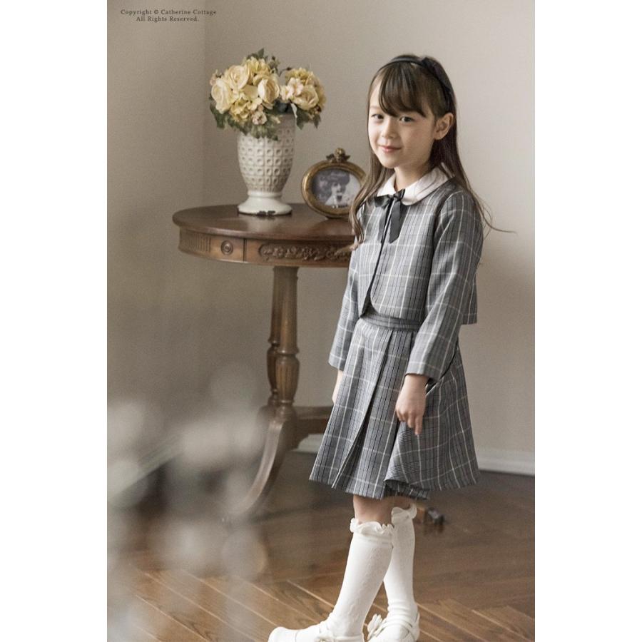 入学式 子供服 女 スーツ 女の子 フォーマル チェック柄セットアップ 110 1 130 140 Tak Tm1035 キャサリンコテージ 通販 Yahoo ショッピング